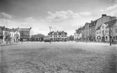 Parkering på Kumla torg, 1933
