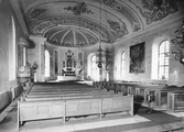 Interiör från Ramsbergs kyrka, 1944