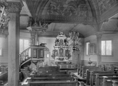 Interiör från Ramunderboda kyrka, 1935