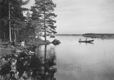 Sjön Toften, 1935