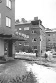 Entré till Konsum på Längbrogatan, 1960-tal