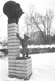 Staty på Längbrotorg, 1960-tal