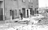 Fruktaffär på Rynningegatan 12, 1960-tal