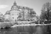 Vilostund vid Örebro slott, 1954