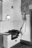 Kök med gasbelysning, februari 1935