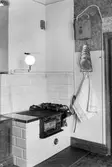 Kök med gasbelysning, februari 1935