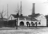 Personal vid Gamla Gasverket, ca 1906