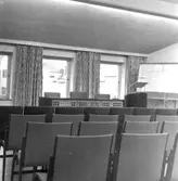 Sammanträdesrum på elverket, ca 1950