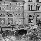 Kabelnedläggning, ca 1950