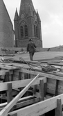 Ombyggnation av elverket, ca 1950