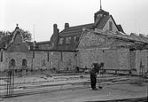 Ombyggnation av elverket, ca 1950