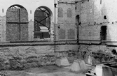 Ombyggnation av elverket, maj 1952
