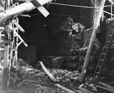Rivning av byggnad på gasverket, 1934-07-05