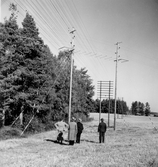 Inspektion av kraftledningar i Närkes Kil, 1936-09-18