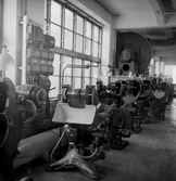Elaggregat på Oscaria skofabrik, 1938