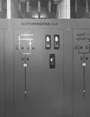 Kontrollpanel på Ålvtormtagatan, 1950-tal