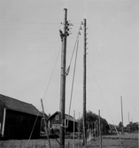 Kraftledning i Vretstorp, 1940-09-05