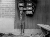 Kopplingscentral vid Hammars glasbruk, 1940