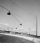 Elledning över motorstadion, 1952-08-20
