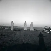 Resta stenar. Seby gravfält.