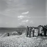 Landshövding Wagnsson besöker Neptuni åkrar eller eventuellt Byrums raukar.