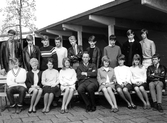 Lärare och elever Örebro Handelsgymnasium, 1965