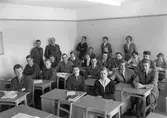Lärare och elever på Örebro Handelsgymnasium, 1960-tal