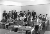 Lärare och elever på Örebro Handelsgymnasium, 1960-tal