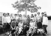Lärare och elever på Örebro Handelsgymnasium, 1960-tal