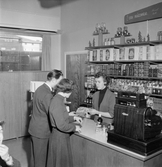 Butiksundervisning på Örebro Handelsgymnasium, 1950-tal