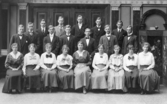 Abiturienter från  Örebro handelsgymnasium, 1917