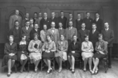 Abiturienter från  Örebro handelsgymnasium, läsåret 1927-1928