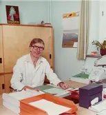 Lagerchefen vid Ahlgrens tekniska fabrik