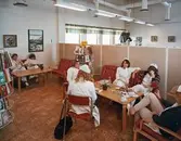 Matsal vid Ahlgrens Tekniska fabrik