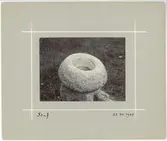 Sten med stor grop, Stav, Simtuna socken, Uppland 1905