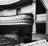 Balkong och loge på gamla teatern, 1930-tal