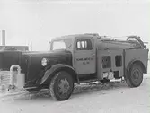 Gengaslastbil under andra världskriget, tillhörande Monark.