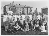 Elever från Holmens skola. 1956-1957