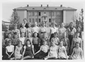 Elever på Holmens skola, 1956-1957