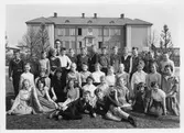 Elever på Holmens skola, 1956-1957