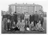Elever på Holmens skola, 1956-1957