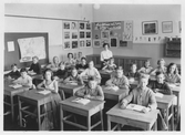 Elever på Holmens skola, 1956-1957