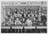 Klass 1 l på Holmens skola, 1956-1957