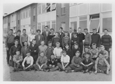 Klassfoto på Mikaelskolan, 1956-1957