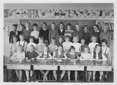 Klass 1 m på Holmens skola, 1956-1957