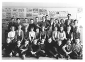 Klassfoto på Holmens skola, 1957-1958