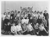 Klassfoto på Holmens skola, 1957-1958