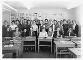 Klassfoto på Holmens skola, 1957-1958