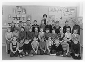 Klass 4a på Holmens skola, 1957-1958
