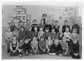 Klass 4a på Holmens skola, 1957-1958
